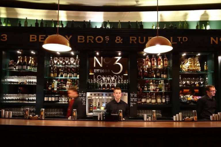 Berry Bros No 3 Bar, Royal Albert Hall, London